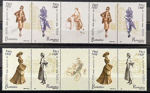 Romania stamps 20th - romania,